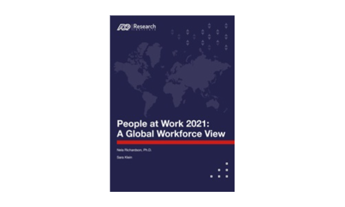 Persone al lavoro 2021: un rapporto globale della forza lavoro